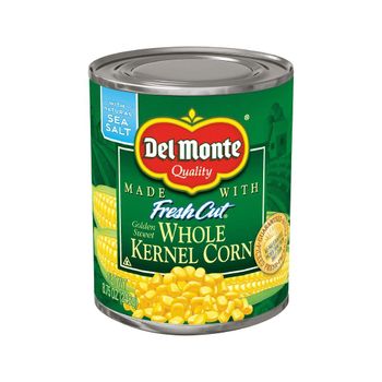 Vacuum Pack Fresh Sweet Corn Canned Whole Kernel Corn OEM Can Food 340g/250g Easy Open Canned Sweet Corn Kernel - GOLDEN STAR BV - South Africa