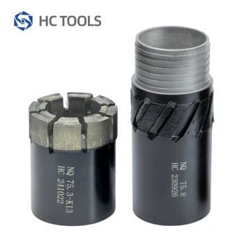 Durable Impregnated Diamond Core Drill Bits Nq Hq Bq Geological Drilling Tools - Xingtai Hengchang Tools Co., Ltd - China