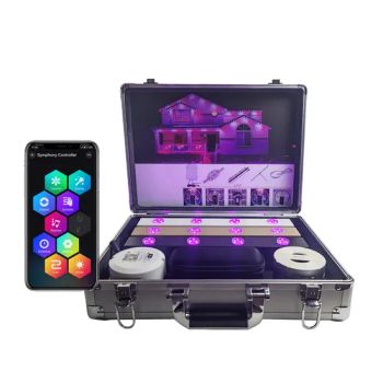 Customizable RGB/RGBW LED Pixel Light Display Box Aluminum Track with Permanent Outdoor Point Light Size & Color Customizable - Guangzhou Lanyou Lighting Sign Co., Ltd. - China