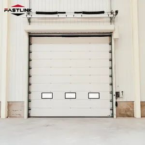 Fastlink Industrial PU Electric Insulated Increased Security and Protection Automatic Insulation Sectional Doors - Shanghai Fastlink Door Co., Ltd. - China