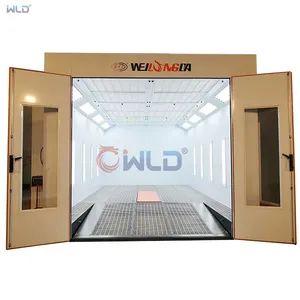 Wld Weilongda Europe Design 9000 Auto Paint Booth with Turbo Fan - Guangzhou Weilongda Electromechanical Equipment Co., Ltd. - China