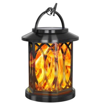 Solar Lights Outdoor Waterproof Hanging Lantern Camping Garden Walkway Landscape Decor Solar Garden Lights Outdoor Fire Flame - Anhui Xianwei E-Commerce Co., Ltd - China