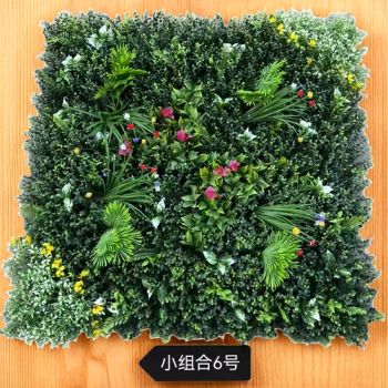 Backdrop Artificial Grass Wall Hanging Plants Greenery Vertical Green Grass Plants Wall for Home Decoration - Renqiu Aorui Trading Co., Ltd. - China