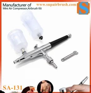 Airbrush 131 Dual Action Gravity Feed Airbrush Gun Cake Model Nail Car Decorating Tools Spray Guns - Hefei Chenpai International Trade Co., Ltd. - China