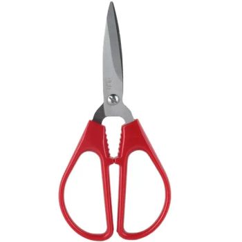 Office Scissors Stainless Steel Tailor Fishbone Scissor Art Kitchen Special Life Household Utility Knife - Yangjiang Jinqi Household Products Co., Ltd. - China
