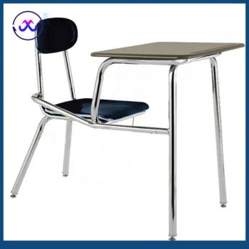 School Equipment Metal Wooden Student Desk and Chair Set School Classroom Furniture Single Student Desk and Chair Training Table - Foshan Womei Furniture Co., Ltd. - China