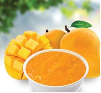 ALPHONSO MANGO PULP Purity 100% Natural Flavor Rich And Luscious Color Bright Golden-yellow Applications Ice Creams, Milkshakes, Jams, And - NAVARAS FOOD PRODUCTS PVT LTD - India