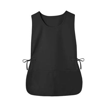 Wholesale Waterproof Bib Apron Black Restaurant Barista Kitchen Aprons for Women - Guangzhou Topsty Garments Co., Ltd. - China