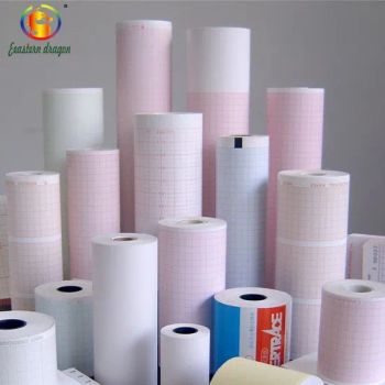 thermal fax paper roll special paper Moisture 7% Roll width 80mm substance 55GSM HS Code 48025610 Model NO. 80*80mm Pulp Style - Qingdao Eastern Dragon Pulp& Paper Co., Ltd. - China