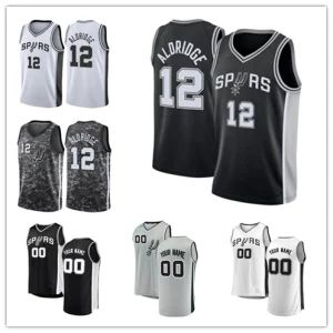 Men Women Youth Spurs Jerseys 12 Lamarcus Aldridge Basketball Jerseys - Putian Just Dun Trade Co., Ltd. - China