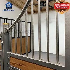 High Density Stall Fronts Warm Horse Stable Stall Stables Stalls Wood E-01 - Hebei Donwel Metal Products CO., LTD - China