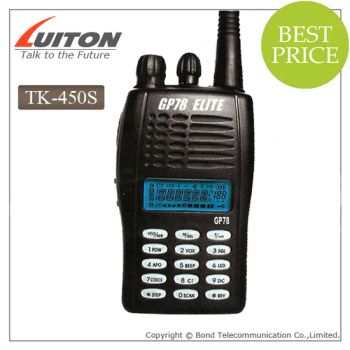 Portable Radio Gp-78elite VHF/UHF Two Way Radio Origin China Type Handheld Style Handheld Output Power 5W Trademark - BOND TELECOMMUNICATION CO., LIMITED - China