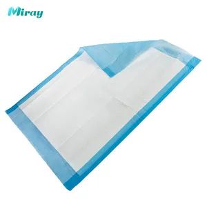 Incontinence Pads Adult Disposable for Bed Mats Nursing Hospital Bed Pads Couches Adult Diaper Pads Wholesale Customized - Shandong Miray Co., Ltd. - China
