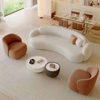Luxury Hotel Lobby Sofa Living Room Sofa 3 Seat Comfortable Apartment Lobby Furniture - Fancy Home Furniture Co, Ltd. - China