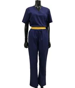 Hospital Doctor Nurse SPA Staff Work Uniform Medical Clothing Scrub Suit Shirts Uniform - Guangzhou Colorful Clothing Co., Ltd. - China