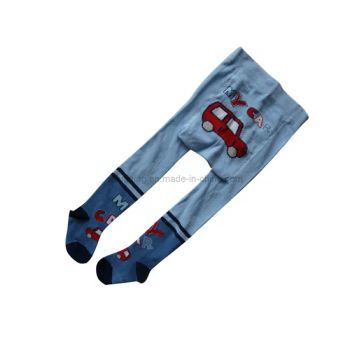 Cotton Baby Tights/Pantyhose with Jacquard T-28 Size S Age Babies Origin China Gender Women's Model NO. T-28 Trademark Ruhai - Zhuji Ruhai Knitting Co., Ltd. - China