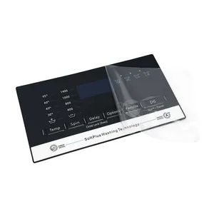 Custom Membrane Touch Faceplates with Overlay for Reliable Front Control Panels - Dalian Geeton Electronics Co., Ltd. - China