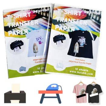 Desktop Dark Cotton Transfer Paper for T-Shirt Printing Origin China HS Code 48099000 Payment Terms: T/T Trademark - HANGZHOU LUXING ENVIRONMENTAL PROTECTION MATERIAL CO.,LTD. - China