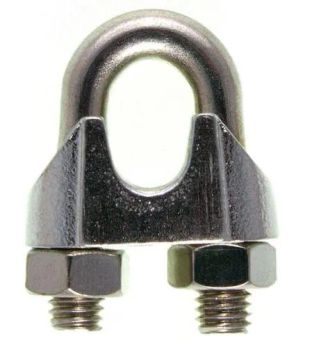 DIN 741 Fasteners Steel Wire Rope Clips 14mm - Yancheng Rongxing Rope Making Co., Ltd. - China