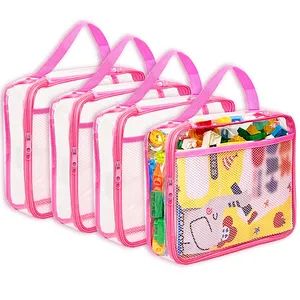 Portable Clear PVC Toy Storage Bags for Chrildren Building Blocks Organizer Custom - Great Shine Houseware Ltd. - China