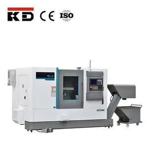 Metal Lathe Machine Tool Torno CNC Trademark KD Condition New Max Swing 500mm Main Power 11kw Model NO. KDCL-28 Spindle Bore 80mm - Zhejiang Kaida Machine Tool Co., Ltd. - China