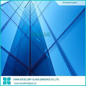 Tempered Glass Panels5mm--12mm/Tempered Safety Glass/Tempered Ultra Clear Glass Panels/Tempered Railing Glass /Fence Glass - China Excellent Glass (Qingdao) Co., Ltd. - China