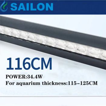 Sailon 116cm 34 4W Full Spectrum Purple Coral Light Timed Dimming LED UV Light for Marine Aquariums - Zhongshan Sailon Import and Export Co., Ltd - China