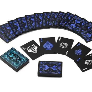 Custom Size Waterproof Playing Cards Made of PVC Origin China Trademark zhonghu HS Code 4823900090 Type Playing Cards Transport Package - Hebei Zhonghu Intelligent Technology Co., Ltd - China