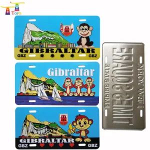 Decorative Cheap Price Aluminum Sign Sublimation License Plate Blank Car Number Plate - Hunan Igor Crafts Co., Ltd. - China
