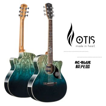 Guitar Factory OEM 41inch Solid Wood Folk Guitar Musical Instrument Acoustic Guitar - Guangzhou Haro Musical Instrument Co. Ltd - China