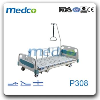 Electric Adjustable Hospital Furniture, Three Functions Electric Hospital Nursing Bed - Foshan Medco Medical Equipment Co., Ltd. - China