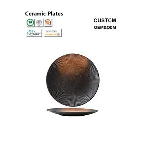 Japanese Ceramic Plates Hotel Catering Dinner Dishes for Banquet - Quanzhou Comain Ceramic Co., Ltd - China