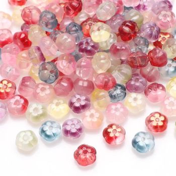 DIY Jewelry Accessories 10mm Pumpkin Beads Crystal Bracelet Glass Beads - Ningbo General Union Co., Ltd. - China