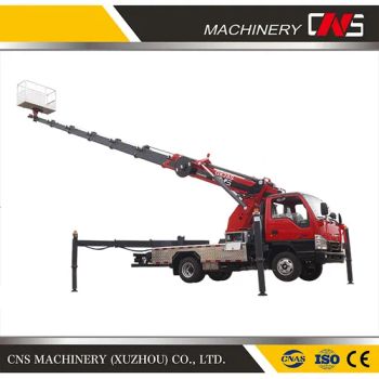 New Condition High-Altitude Operation Trucks Vehicles Aerial Working Platform Telescopic Boom Aerial Work Truck with Bucket - CNS Machinery (Xuzhou) Co., Ltd. - China