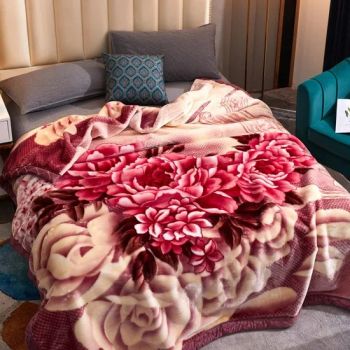 Home Winter Warm Blankets 100% Polyester Soft Thick Bed Fluffy Throw Blanket Bedspread - Tianjin Zhongjianguokang Nano Technology Inc., Ltd. - China