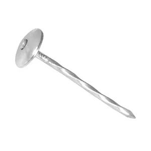 Umbrella Head BWG10 Zn Smooth Shank Roofing Nail 14-20mm 2-4.19mm Diamond Point 1Y MOQ50CTN 10D - Shandong Heng Steel Group Co., Ltd. - China