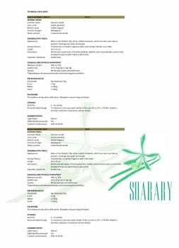 Vanilla Beans Grade A Delivery Form Bag Features Without Additives - SOARARY SARL - Madagascar