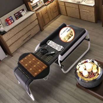 Infrared Heating Lumbar Traction Health Roller Thermal Jade Massage Beds & Tables - Wenzhou Pop Relax Co., Ltd. - China