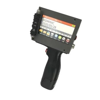 12 7mm 25 4mm 50mm Printing Height Handheld Portable 5inch Screen Serial Number Batch Inkjet Printers - Inkminic Logo Technology (Guangzhou) Co., Ltd. - China