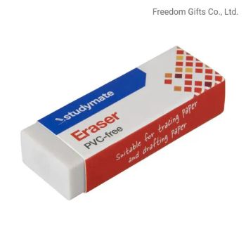 Professional Office Supply PVC-Free Erasers Custom White Rubber Pencil Erasers - Freedom Gifts Co., Ltd. - China
