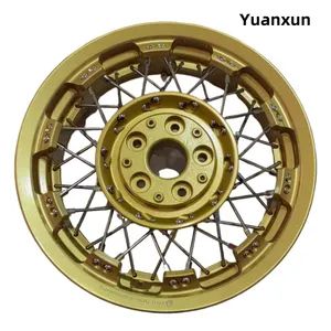 Wholesale Premium Aluminum Alloy Forged Motorcycle Wheel Motorcycle Accessories for Front Drum Brake Custom Finish - Chongqing Yuanxun Technology Co., Ltd - China
