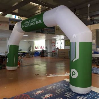 Custom Size Inflatable Arch for Outdoor Events Advertising Origin China Model NO. TJ010 Technics Sewing Trademark - Shanghai Tongjie Printing Production Co., Ltd. - China