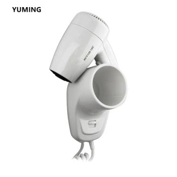 Wall Mounted Hotel Bathroom Wall Mounted Hair Dryer 1200W - Guangzhou Yuming Electrical Industrial Co., Ltd - China