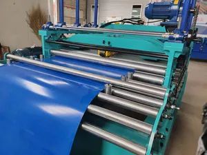 Slitting Metal Strips and Cut to Length Machine with Flatting Rollers - Cangzhou Zhongheng Machine Manufacture Co., Ltd. - China