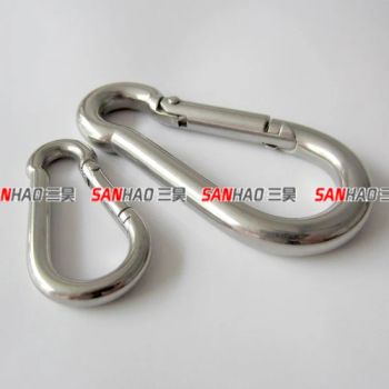 Rigging Hardware Climbing Stainless Steel 304 316 Spring Snap Hook - Dongying Sanhao International Trade Co., Ltd - China