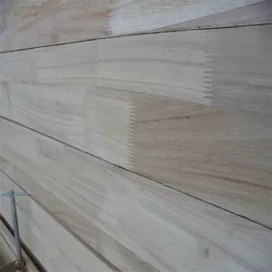 Paulownia Finger Jointed Laminated Block Board Solid Paulonia Wood Boards for Office Building - Dongming Sanxin Wood Industry Co., Ltd. - China