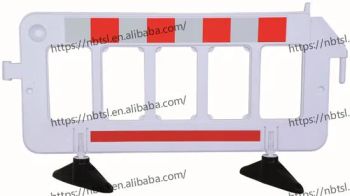 Custom White Traffic Barriers for Optimal Road Safety Visibility - Ningbo Teslas Technology Co., Ltd. - China