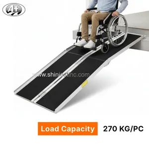Heavy Duty Tri Fold Aluminum Portable Wheelchair Ramp for Mobility Scooters - SHINIEST INDUSTRIES, INC. - China