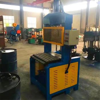 80t Customized Single Knife Hydraulic Natural Rubber Compond Bale Cutter Machine - Qingdao Guangyue Rubber Machinery Manufacturing Co., Ltd. - China