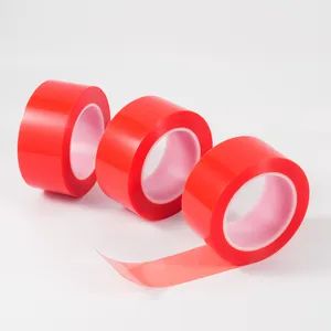 4965 4965 High-Strength Double Sided Polyester Tape with Red Mopp Liner for Industrial Bonding - JIANGYIN MEIYUAN INDUSTRIES CORPORATION - China
